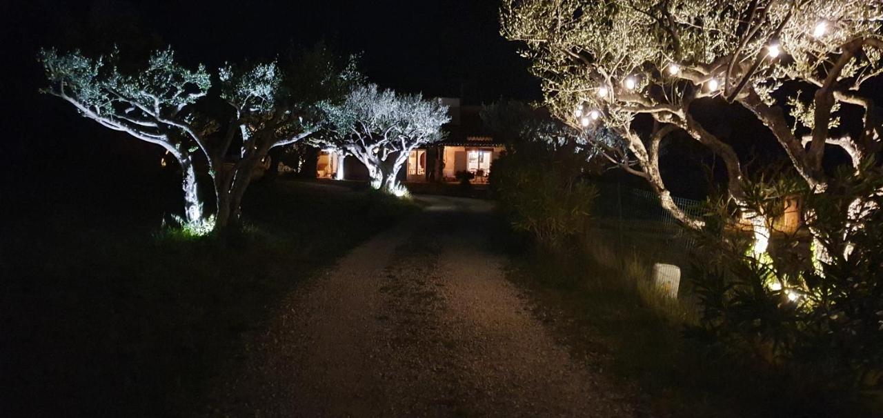 Le Mas Des Oliviers Puget-Ville Bagian luar foto